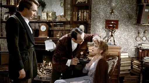 Una escena de «La vida privada de Sherlock Holmes», dirigida por Billy Wilder