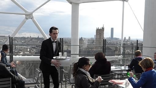 Terraza del Centro Pompidou