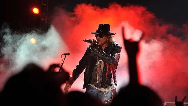El estadounidense Axl Rose alcanzó la fama en los 90 junto a Guns N' Roses