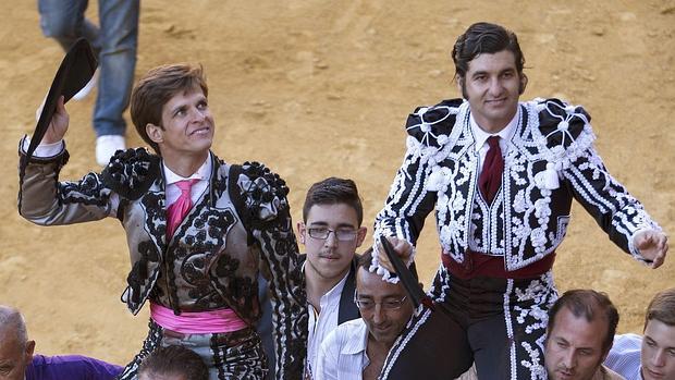 El Juli y Morante de la Puebla, a hombros en la Goyesca de Ronda de 2014