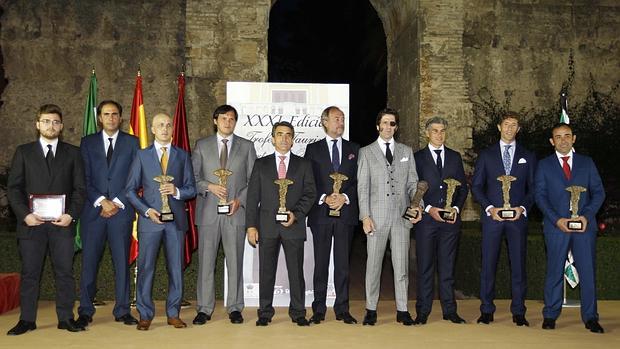 Los galadonados en los XXXI Trofeos Puerta del Príncipe