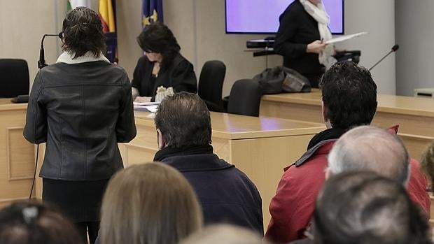 Imagen de un juicio en Sevilla