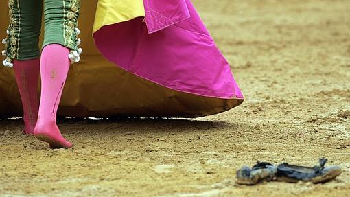 Descalzo sobre el albero