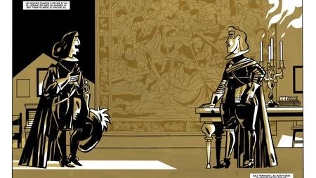 Una de las viñetas de «Las Meninas»