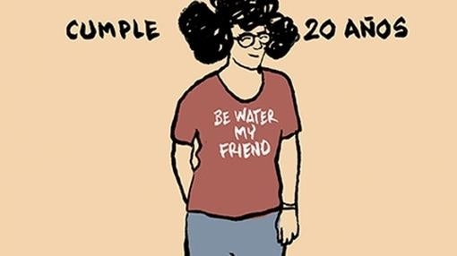 Portada de «María cumple 20 años» (Astiberri)