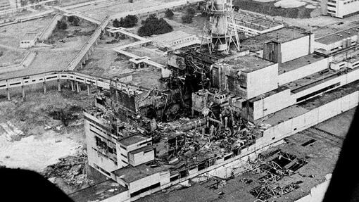 Chernóbil, tras la explosión