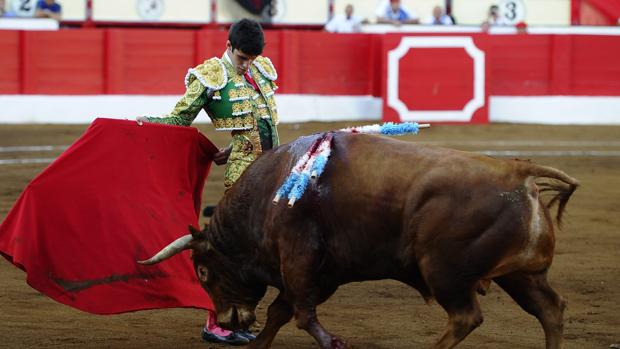 Alejandro Talavante, en el coso de Cuatro Caminos