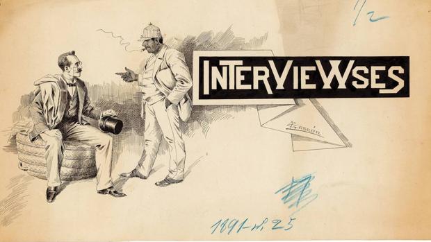 «Interviewses», ilustración de Teodoro Gascón y Baquero