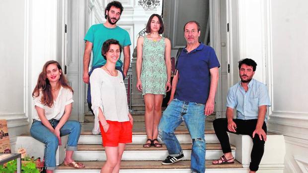 El estudio de Françoise Vanneraud en el Palacio de Santa Bárbara