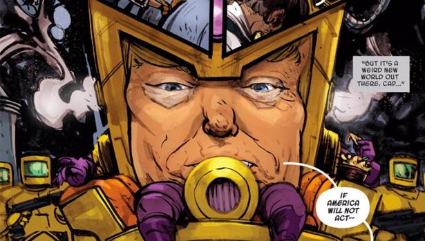 El asombroso parecido del nuevo villano de Marvel con Donald Trump