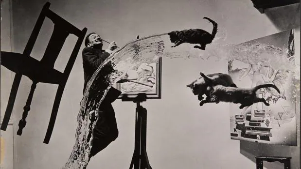 «Dalí Atomicus», icónica composición de Philippe Halsman
