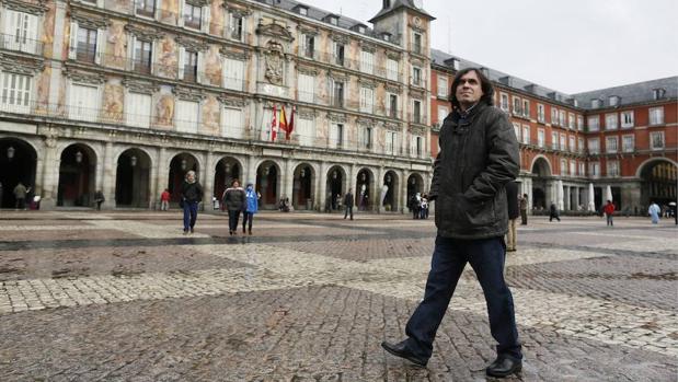 El escritor rumano Mircea Cartarescu durante una de sus recientes visitas a Madrid