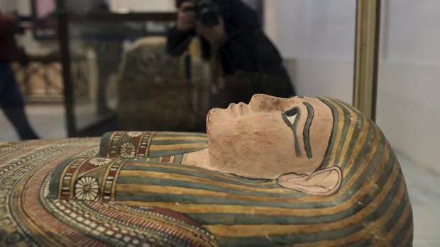 Sarcófago en el Museo Egipcio del Cairo