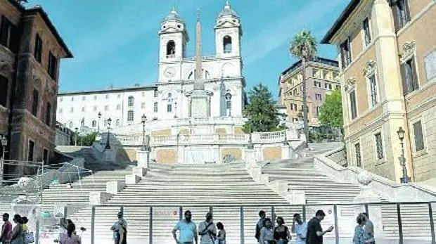 Escalinata Trinità dei Monti de Roma