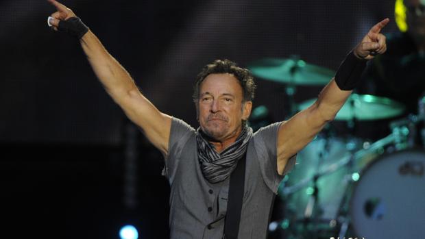 Bruce Springsteen en uno de sus conciertos