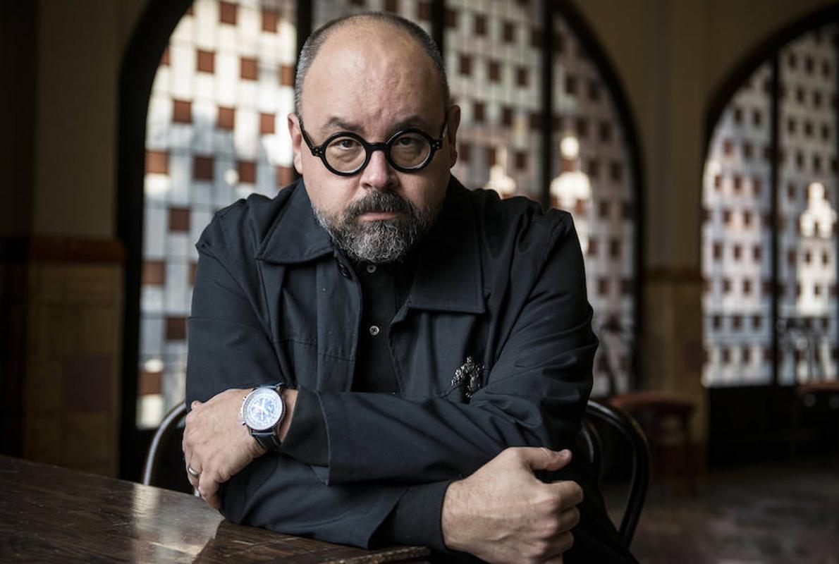 El escritor Carlos Ruiz Zafón