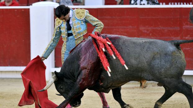 Curro Díaz da una vuelta al ruedo en una exigente corrida de La Quinta en Albacete