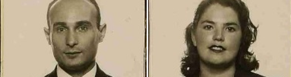 Juan Pujol García, alias Garbo, y su mujer Araceli González