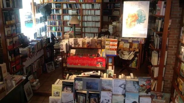 Fotografía del interior de La Librería de Javier