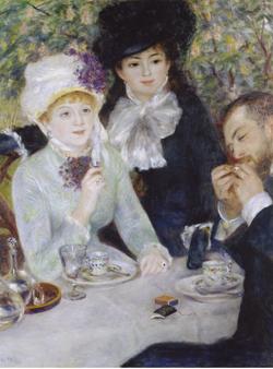 «Después del almuerzo», de Renoir