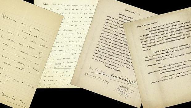 Piden 36.000 euros por seis cartas de Borges a Rafael Cansinos-Assens