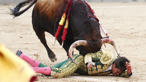 David Galván, a merced del toro