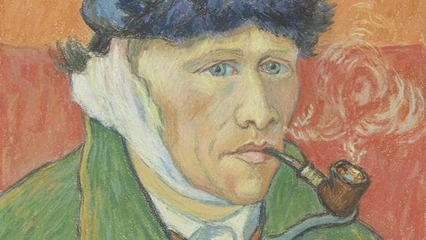 Retrato del pintor holandés Vincent van Gogh
