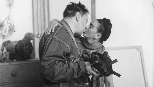 Diego Rivera y Frida Kahlo