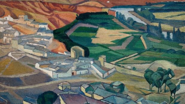 «Paisaje cerca de Toledo», de Diego Rivera