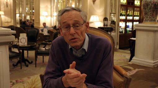 John Elliott el viernes pasado en el hotel Ritz