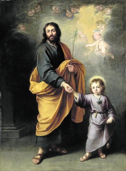 «San José y el Niño», de Murillo (Colección Várez Fisa)