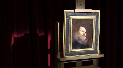 El flamante boceto inédito de Velázquez, en su presentación oficial el pasado miércoles en el Prado