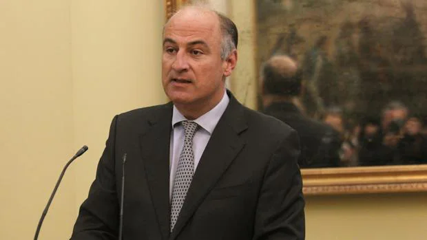 Fernando Benzo, durante su toma de posesión como secretario de Estado de Cultura
