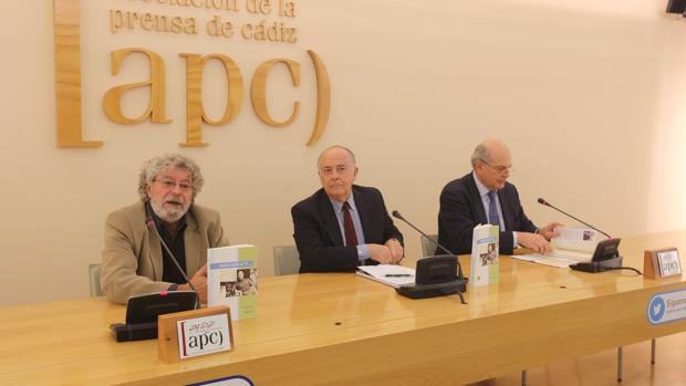 Presentación del libro de Jaime Rocha en la Asociación de la Prensa de Cádiz