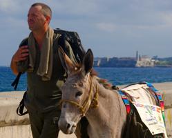 El aventurero andaluz que recorrió Cuba con un burro