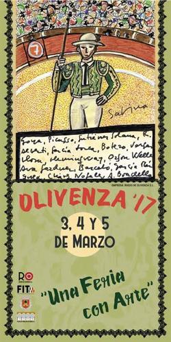 Joaquín Sabina, autor del cartel de la Feria Taurina de Olivenza 2017