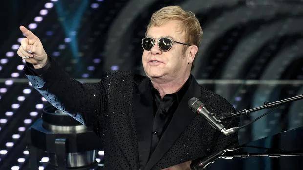 Elton John, en un concierto en Italia el pasado año