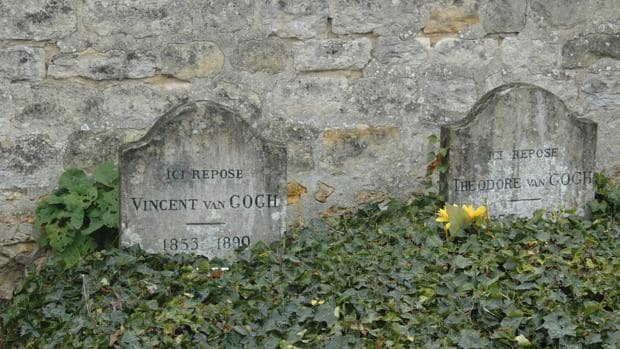Tumba de Vincent Van Gogh y su hermano Theo en Auvers-sur-Oise