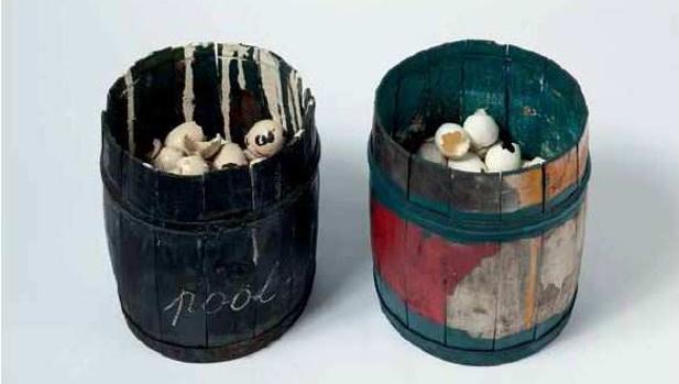 «Pool (Charco/gallina)», de Marcel Broodthaers (1966)