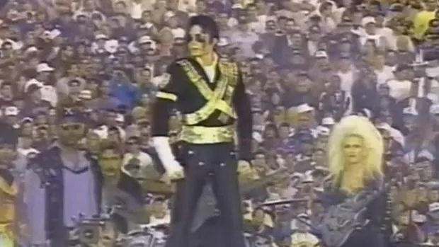 Michael Jackson en la Super Bowl de 1993