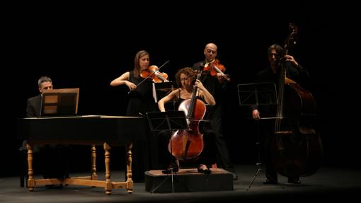 La Orquesta Barroca de Sevilla durante un concierto