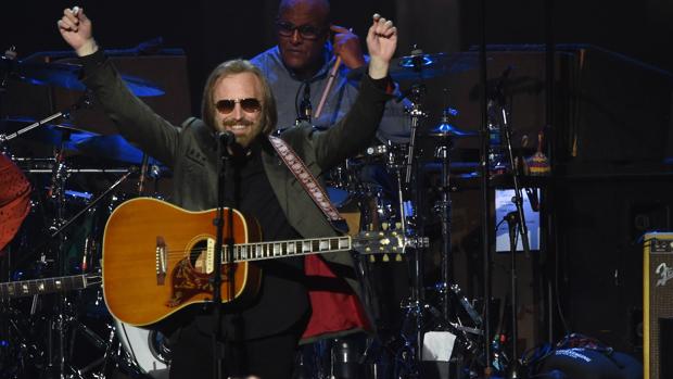 Tom Petty, durante su actuación