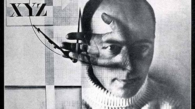 Detallle de una fotografía de El Lissitzky