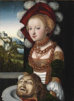 «Salomé con la cabeza de San Juan Bautista», de Lucas Cranach el Viejo