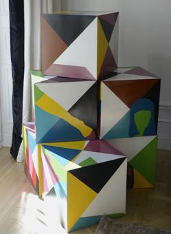 «Cubos», de Teresa Burga (1968)