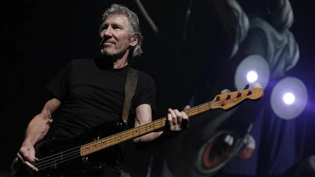 Roger Waters, durante un concierto de Pink Floyd