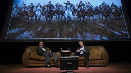 En febrero hubo una conversación de Pérez-Reverte con Ferrer-Dalmau