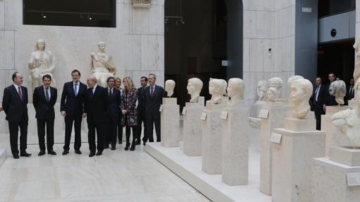 Rajoy inauguró la reforma del MAN el 31 de marzo de 2014