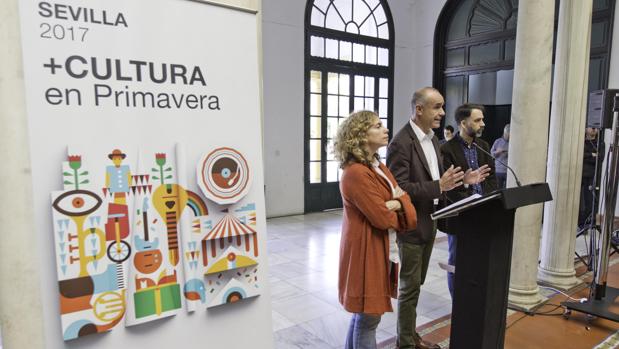 Acto de presentación del programa cultural para esta primavera en Sevilla