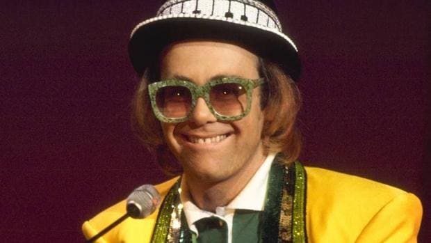 Elton John en los años setenta